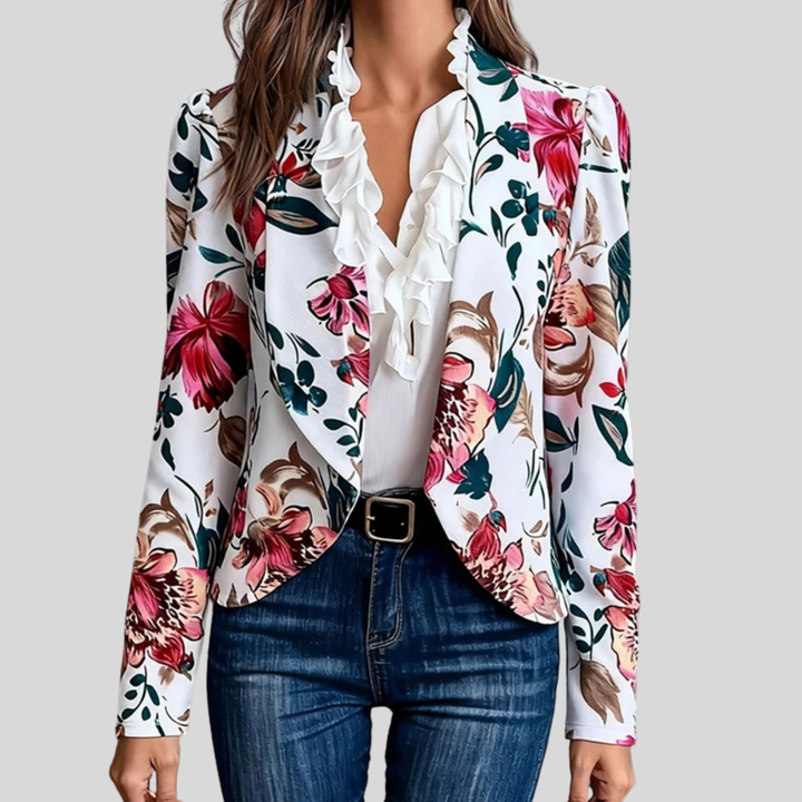 Giacca Floreale Eleganza