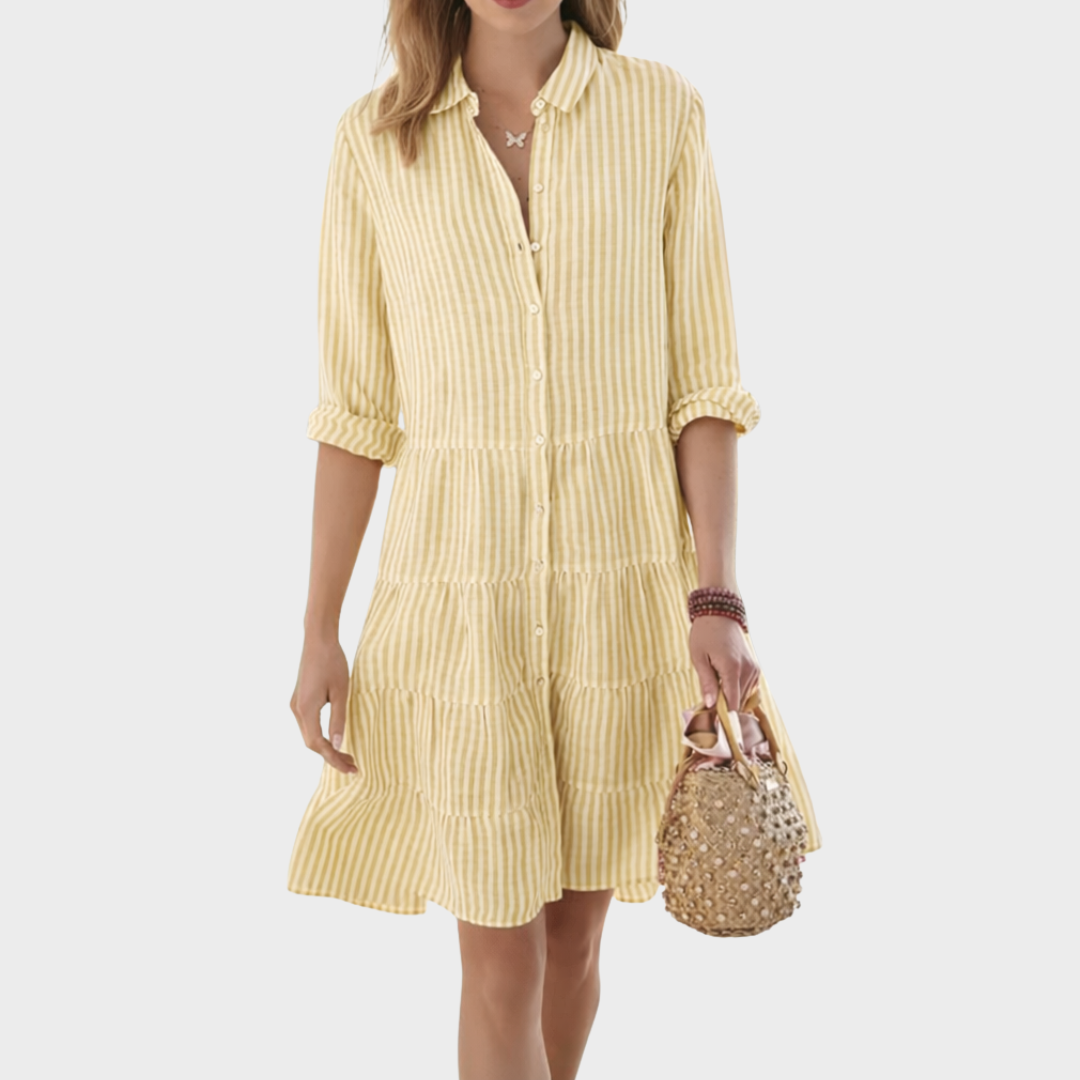 Isabella | Abito a Righe Primaverile