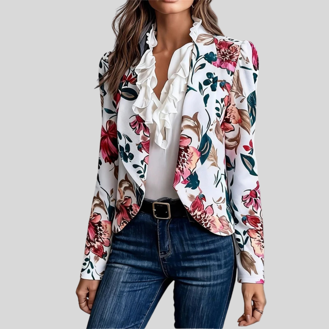 Giacca Floreale Eleganza