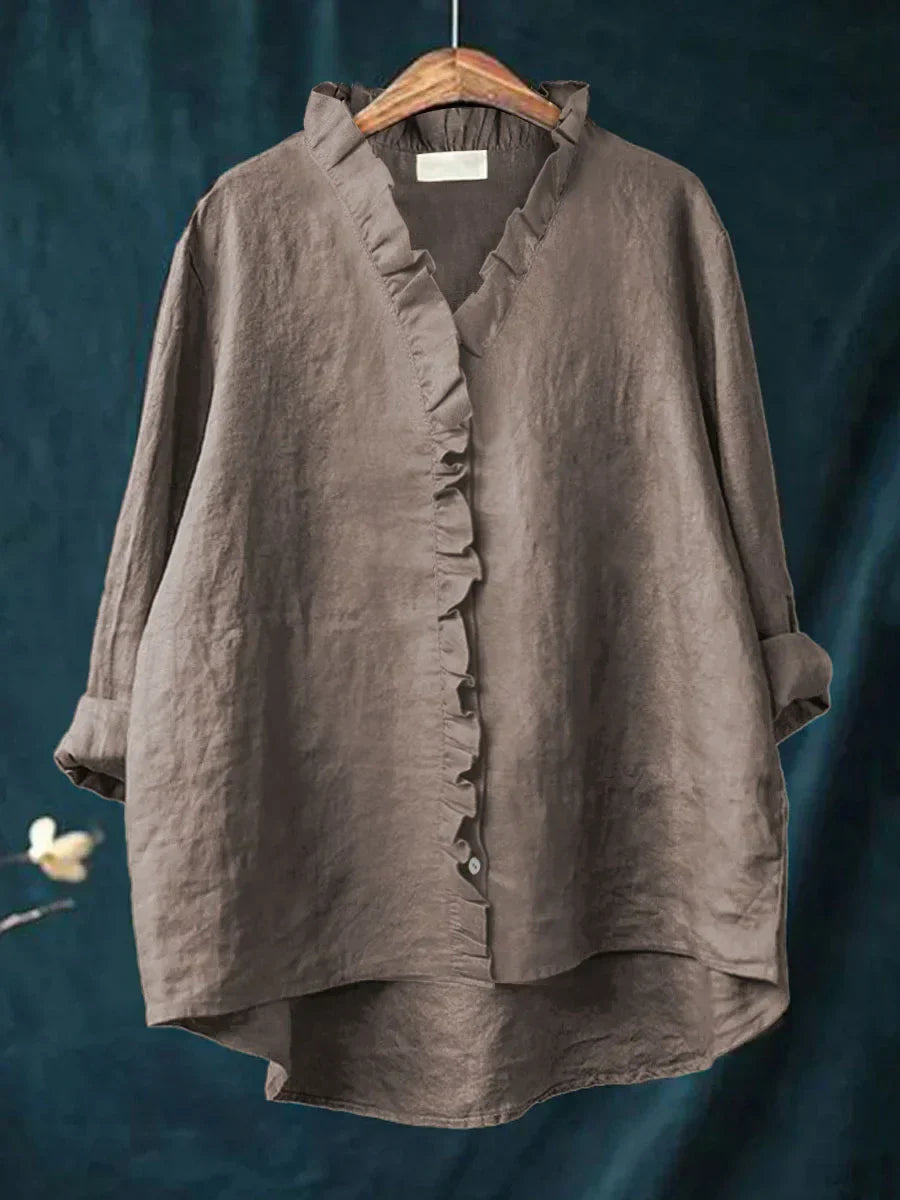 Elena | Camicia con Volant