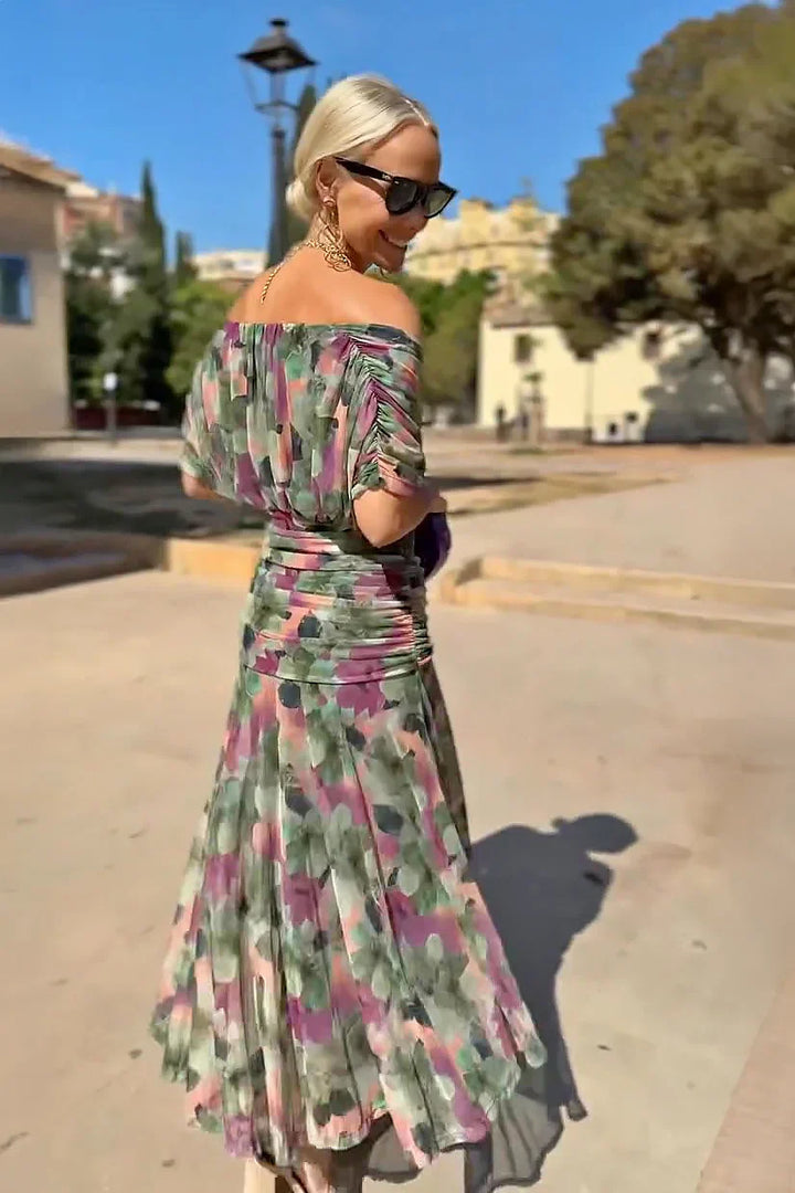 Louise™ Abito Lungo da Cerimonia Raffinato con Scollo a V