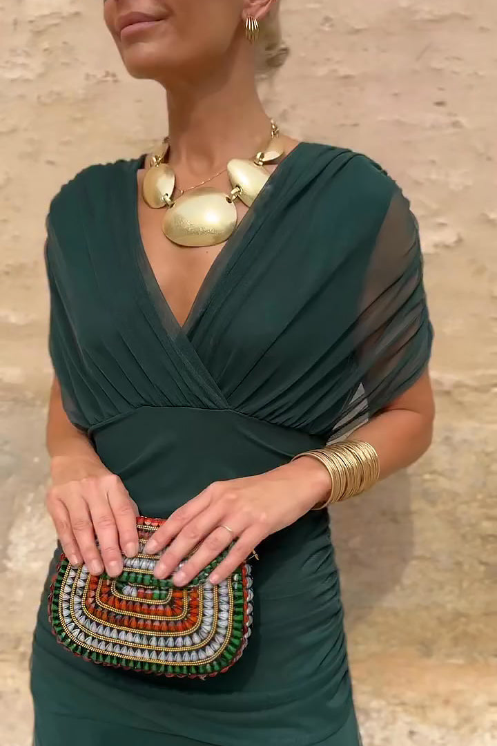 Louise™ Abito Lungo da Cerimonia Raffinato con Scollo a V
