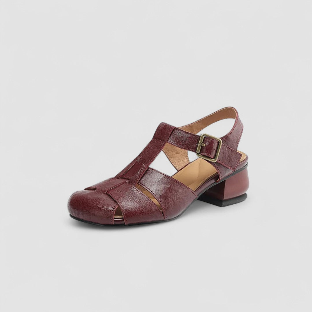 AMELIA | SCARPE ORTOPEDICHE MARY JANE IN VERA PELLE