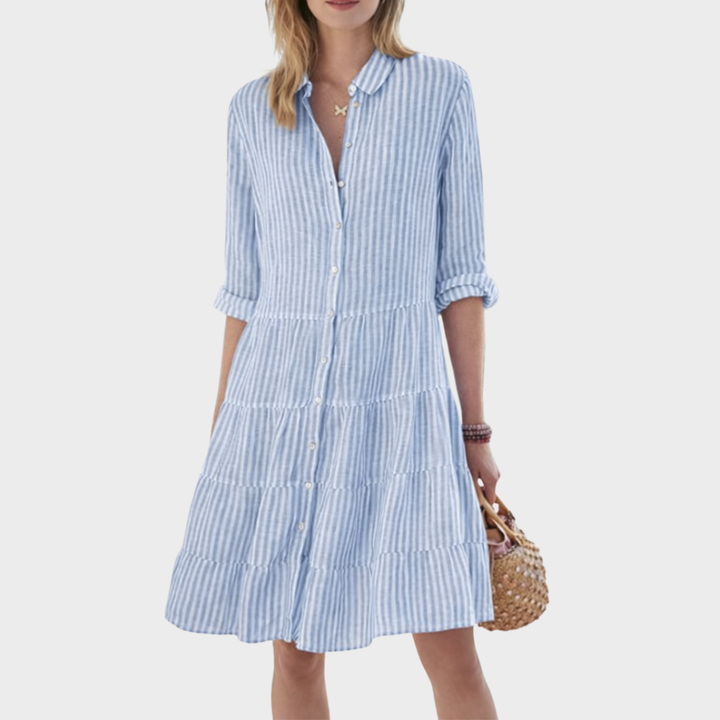 Isabella | Abito a Righe Primaverile