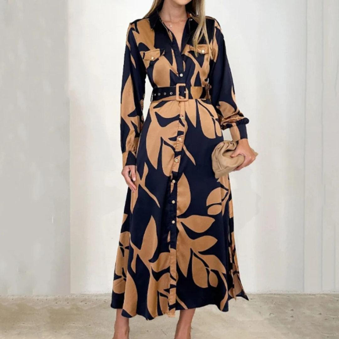 CAMILLA | Abito Midi Stile Naturale