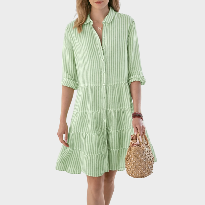 Isabella | Abito a Righe Primaverile