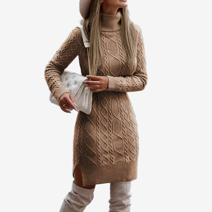 Anisa™ Abito in maglia a trecce