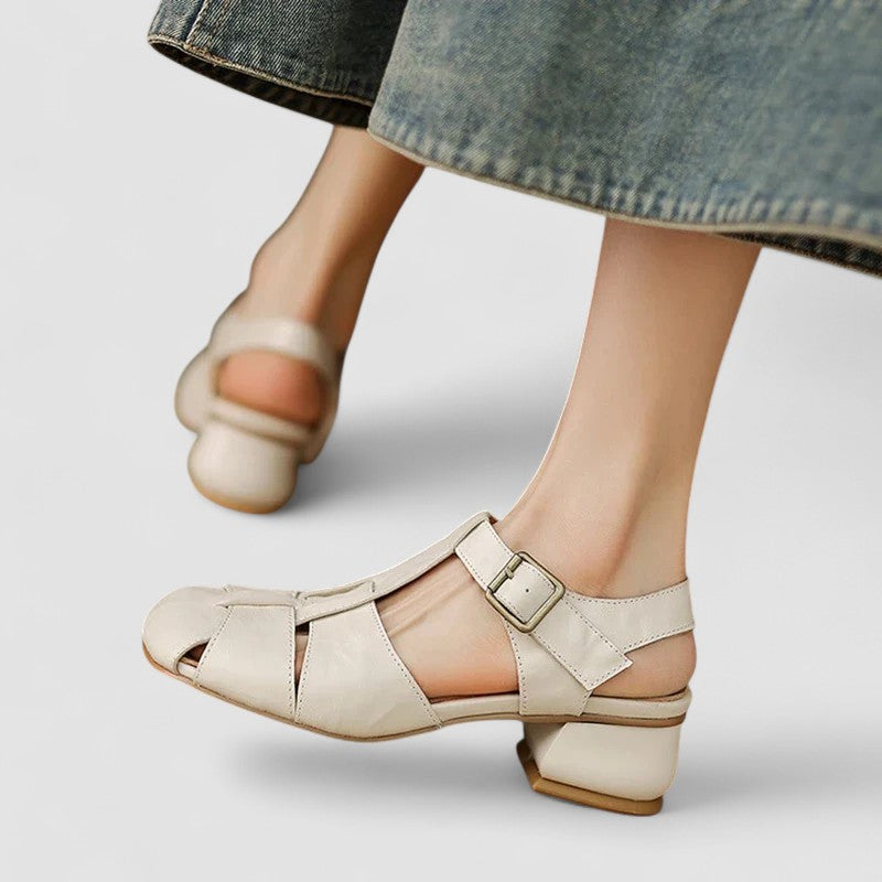 AMELIA | SCARPE ORTOPEDICHE MARY JANE IN VERA PELLE