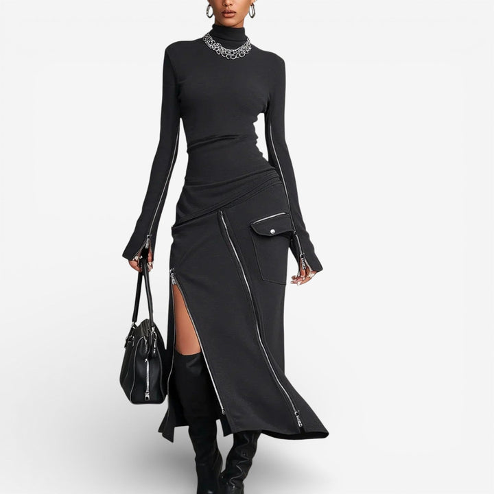 Carlene™ Abito aderente con spacco