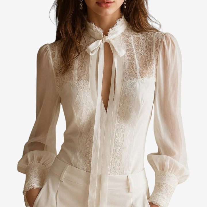 Tetyana™ Blusa elegante velata