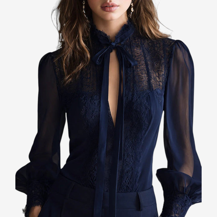 Tetyana™ Blusa elegante velata