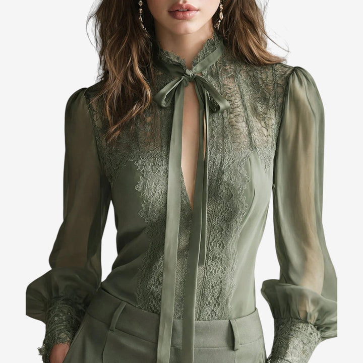 Tetyana™ Blusa elegante velata